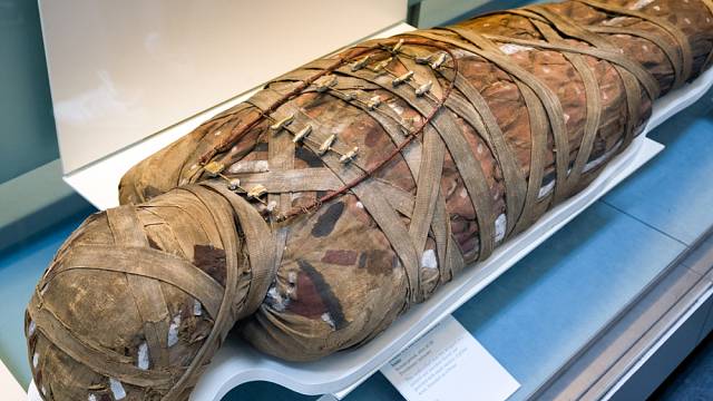Egyptská mumie - ilustrační foto