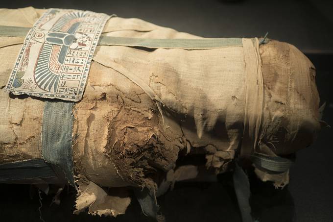 Egyptské mumie byly pohřbeny v mělkých hrobech a zasypány pískem z pouště.
