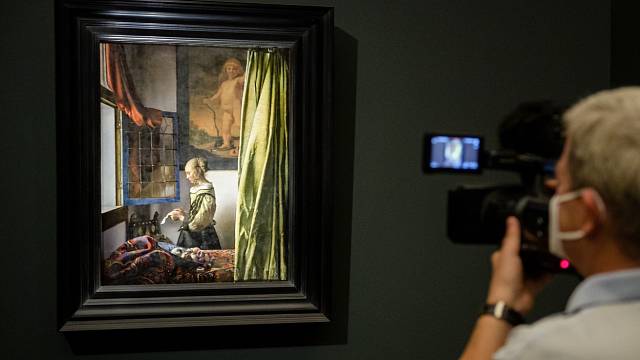 Vermeerův obraz na výstavě v Drážďanech