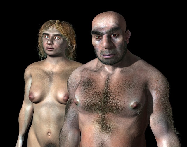Neandertálští milenci.