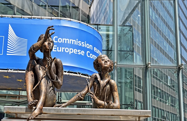 Centrální budova Evropské komise v Bruselu
