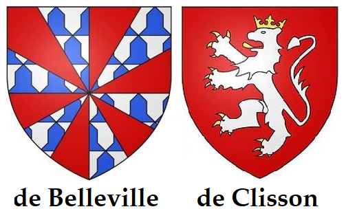 Erby rodů de Belleville a de Clisson