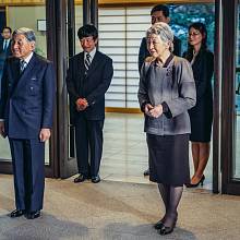 Japonský císař Akihito s císařovnou Mičiko