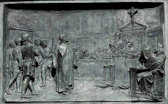 Giordano Bruno u soudu