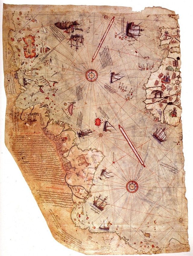 Mapa Piriho Reise