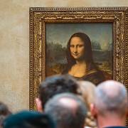 Mona Lisa v Louvre.