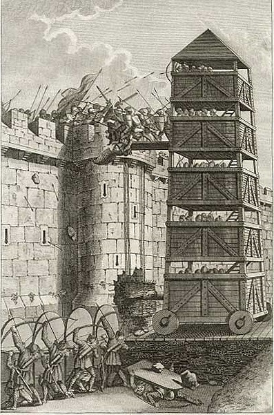 Středověká obléhací věž