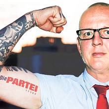 Kampaň německé strany "Die Partei"