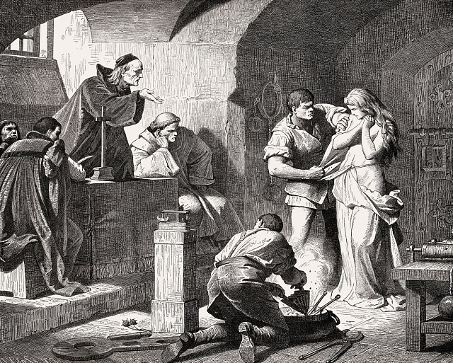 Inkvizitoři se vyžívali především v mučení žen.