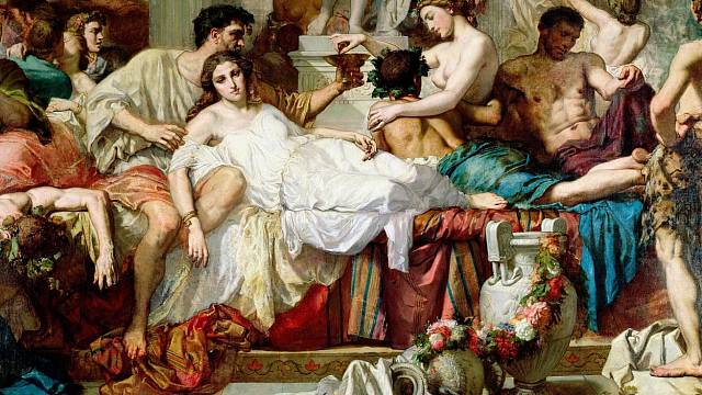 Afrodiziaka nesměla chybět na žádné římské párty.