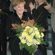 Angela Merkelová 22. listopadu 2005, první den jako německá kancléřka