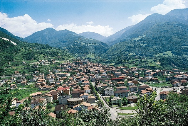 Oblast ve Valcamonice chráněná UNESCO.
