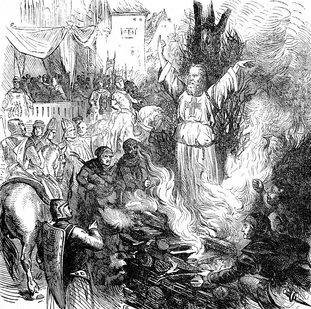 Upálení Jakuba z Molay