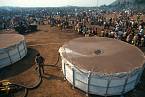 Epidemie Cholery ve Rwandě. Cisterny s pitnou vodou dovezla francouzská armáda