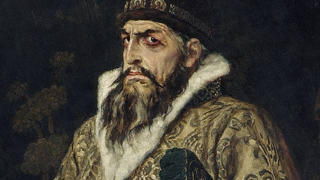 Ruský car Ivan Hrozný