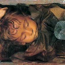 Rosalia Lomardo - nejslavnější palermská dětská mumie.