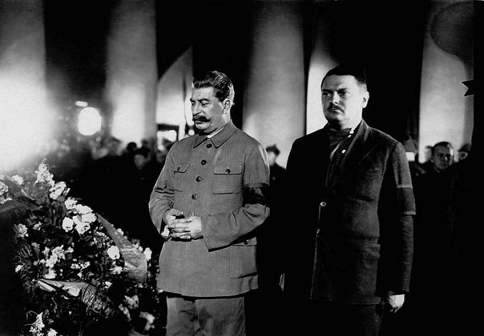 Andrej Ždanov a Josif Stalin
