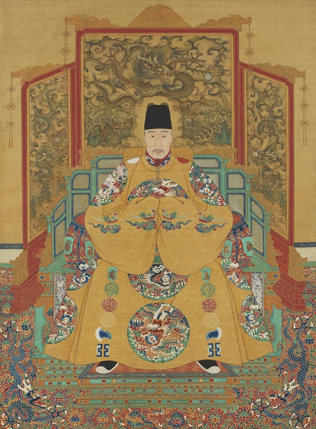 Císař Jiajing, či Ťia-ťing.
