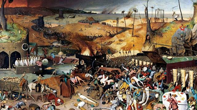 Triumf Smrti - Pieter Bruegel st., 1562-3