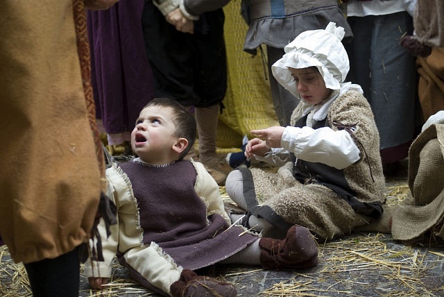 Středověké děti.