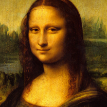 Většina odborníků se shoduje, že dílem Mona Lisa z let 1503 až 1517 Leonardo da Vinci zvěčnil Lisu del Giocondo, ženu florentského obchodníka Francesca del Gioconda.
