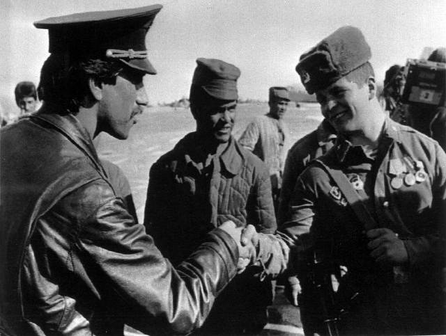 Sovětští vojáci, Afghánistán