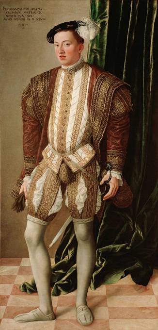 Ferdinand II. Tyrolský na obrazu Jakoba Seiseneggera