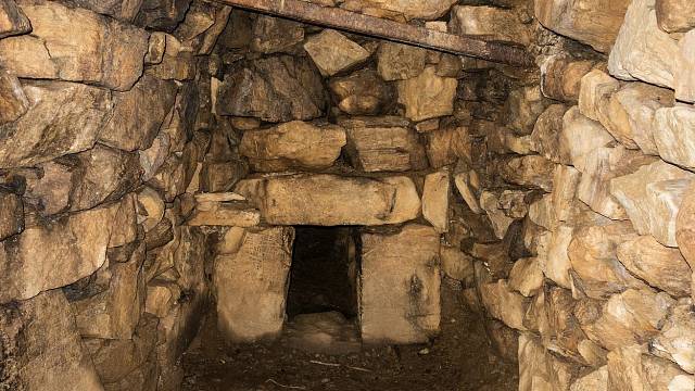 Kamenný tunel v Cornwallu