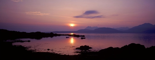 Isle of Skye, Skotská vysočina.