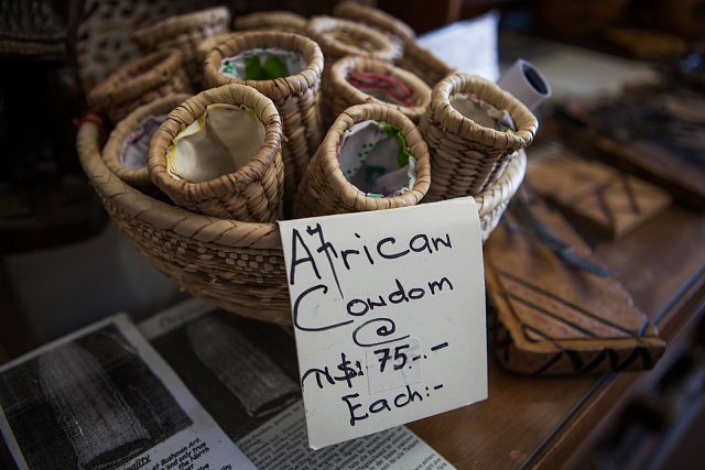 Netradiční africká metoda antikoncepce.
