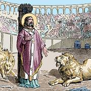 Lvům byl podle legendy předhozen i svatý Ignác z Antiochie.