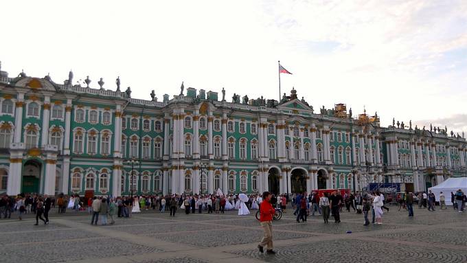 Zimní palác v Petrohradu
