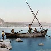 Rybáři na Galilejském jezeře.