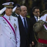 Král Felipe VI. se svým otcem