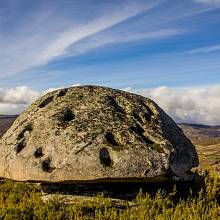 Kámen ve tvaru UFO. Ilustrační foto