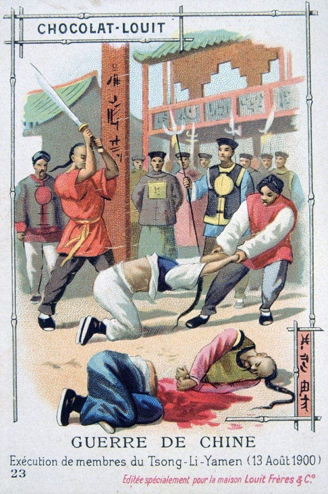 Krvavé popravy probíhaly v Číně ještě v roce 1900.