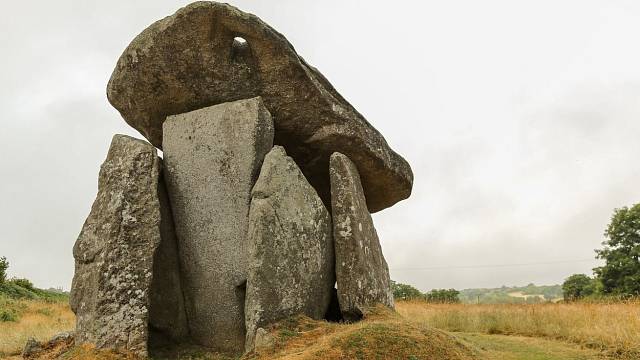 Jeden z megalitů v britském Cornwallu