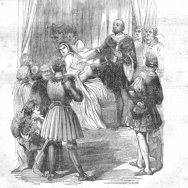 Manželství na základě 'plné moci' mezi Annou Bretaňskou a Maxmiliánem I.