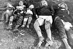 Těla dvou německých žen a tří dětí zabitých sověty v německém Metgethenu