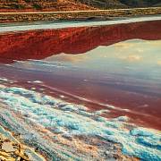 Rudá barva vody bývá způsobena zvláštním mikroorganismem.
