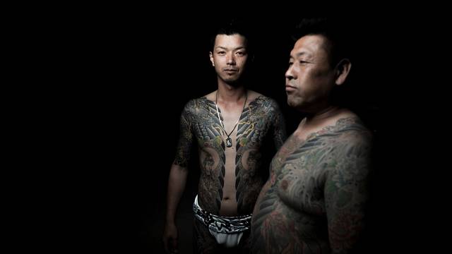 Členové zločinecké organizace Yakuza