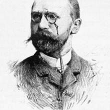Josef Kaizl v roce 1886