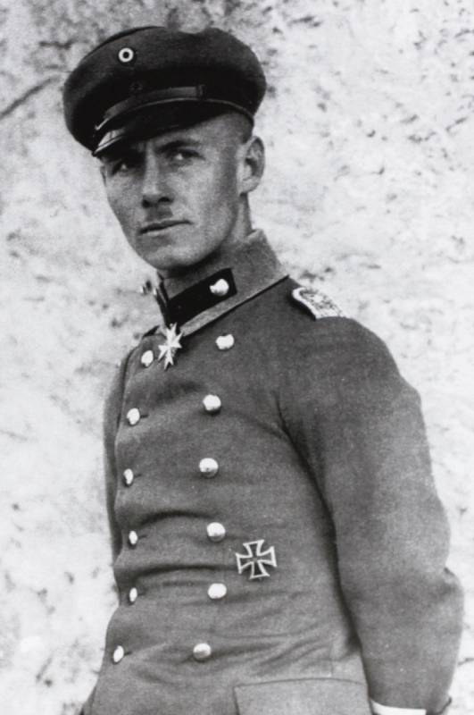 Erwin Rommel v době 1. světové války