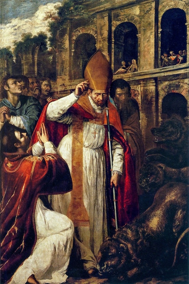 Sv. Januarius, malba ze 17. století