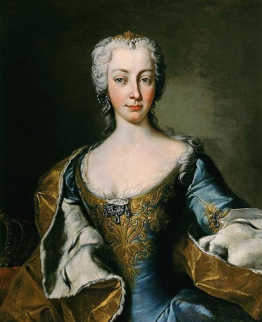 Marie Terezie mezi 1736-1740