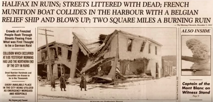 Výbuch v Halifaxu, 6. prosince 1917
