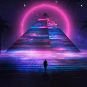 Futuristická pyramida, ilustrační foto.
