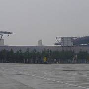 Jeden z olympijských stadionů, Peking 2008