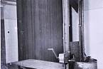 Gilotina v pankrácké věznici v době nacistické okupace