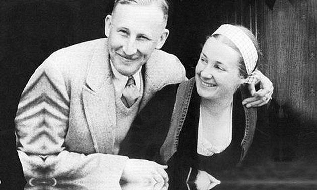 Heydrich s manželkou Linou